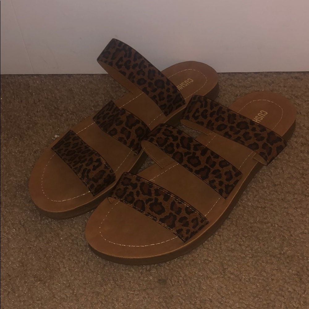Cheetah print shoes